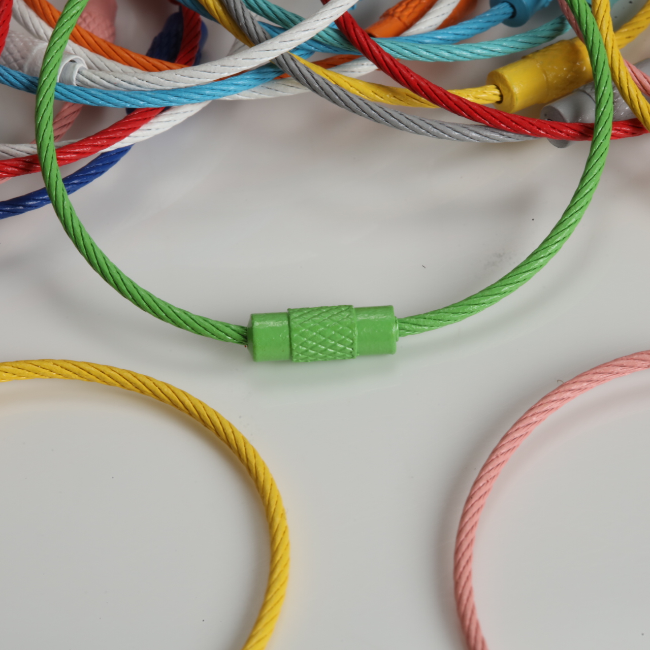 Multicolor Paint Coated Steel  - Jewelry Making Wire ulasan dan harga