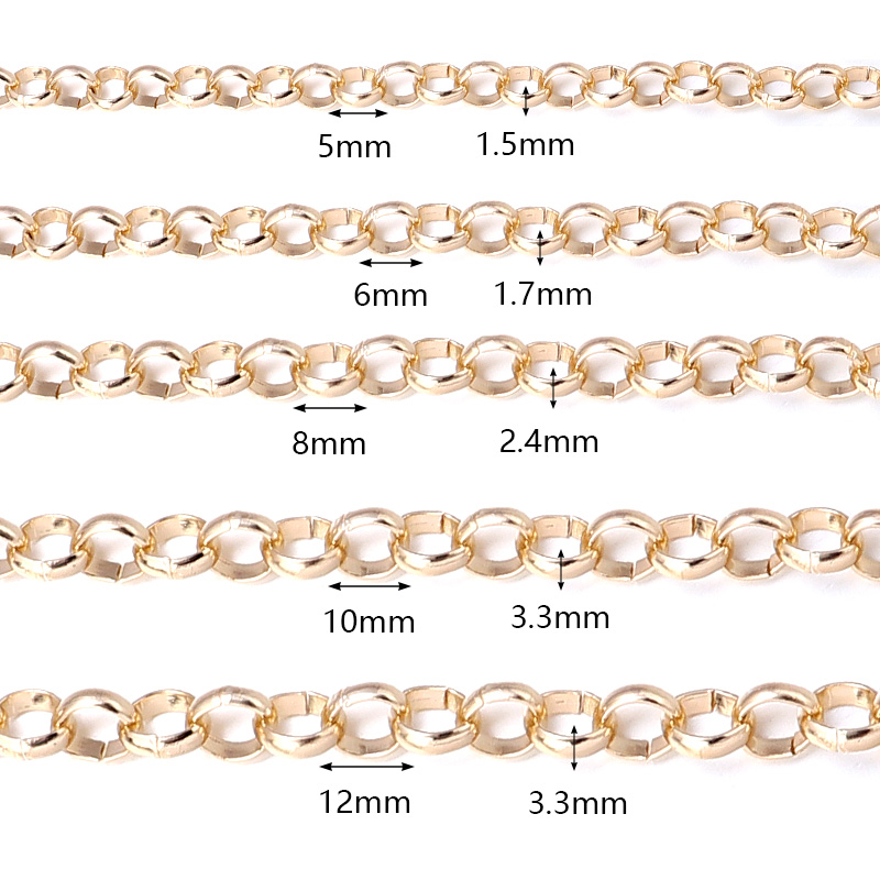5 Yards/Rolls Aluminium Cross  - Chain Roll Cable ulasan dan harga