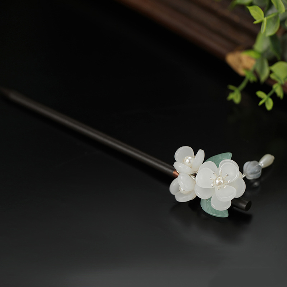 Retro Flower Hairpin With Pear - Jewelry Making Adults ulasan dan harga