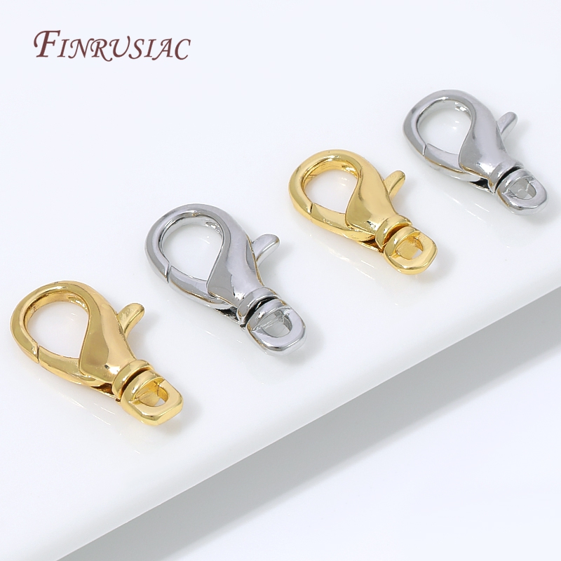 18K Gold Plated Lobster Clasps - Jewelry Making Articles ulasan dan harga